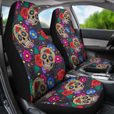 Sugar Skull Pattern Car Seat Cover 101207 - YourCarButBetter