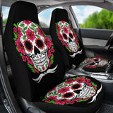 Sugar Skulls Car Seat Cover 101207 - YourCarButBetter