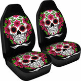 Sugar Skulls Car Seat Cover 101207 - YourCarButBetter
