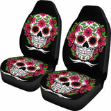 Sugar Skulls Car Seat Cover 101207 - YourCarButBetter