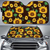 Sunflowers Car Sun Shades 172609 - YourCarButBetter
