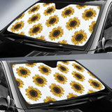 Sunflowers Design Pattern Car Auto Sun Shades 172609 - YourCarButBetter
