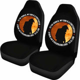 To The World My Son Is A Firefighter Car Seat Covers 101211 - YourCarButBetter