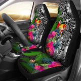Tonga Car Seat Covers - Turtle Plumeria Banana Leaf - Amazing 091114 - YourCarButBetter