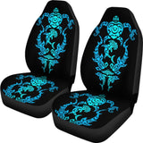 Tribal Blue Turtles Sharks & Dolphins Car Sear Covers 101819 - YourCarButBetter