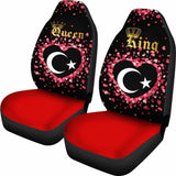 Turkey Car Seat Cover Couple King/Queen (Set Of Two) 153908 - YourCarButBetter