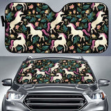 Unicorns Forest Background Car Auto Sun Shades 172609 - YourCarButBetter