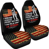 Us Proud Army Veteran Gifts I’M A U.S Veteran American Flag Car Seat Covers 550317 - YourCarButBetter