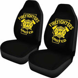 Vermont Firefighters United Car Seat Covers Amazing Gift 101211 - YourCarButBetter