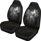 Viking Car Seat Cover - Odin And Raven - 144909 - YourCarButBetter