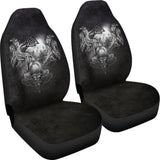 Viking Car Seat Cover - Odin And Raven - 144909 - YourCarButBetter