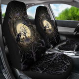 Viking Car Seat Cover - Raven Of Odin - 144909 - YourCarButBetter