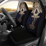 Viking Car Seat Covers Wolf Celtic Galaxy Amazing 105905 - YourCarButBetter