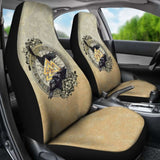 Viking Car Set Covers Odin’S Raven Valknut 144909 - YourCarButBetter