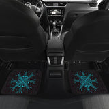 Viking Dragon Helm Of Awe Aegishjalmur Car Floor Mats 211301 - YourCarButBetter