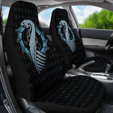Viking Dragon With Rune Car Seat Covers 105905 - YourCarButBetter