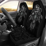 Viking Dreamcatcher Iceland Coat Of Arms Car Seat Covers 144909 - YourCarButBetter