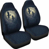 Viking Odin’S Eye Ravens Hugin And Munin Car Seat Covers 144909 - YourCarButBetter