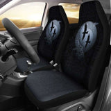 Viking Odin’S Eye Ravens Hugin And Munin Car Seat Covers 144909 - YourCarButBetter