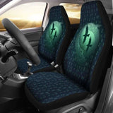 Viking Odin’S Eye Ravens Hugin And Munin Car Seat Covers 144909 - YourCarButBetter