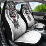 Viking Tyr’S Wolf Fenrir Skoll And Hati Car Seat Covers 144909 - YourCarButBetter