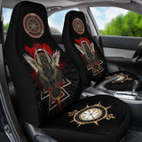 Vikings Car Seat Covers Raven Of Odin - Special Version 144909 - YourCarButBetter