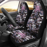 Violet Blue Camouflage Color Rosy Pink Jeep Car Seats Covers 211204 - YourCarButBetter