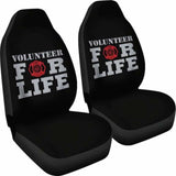 Volunteer For Life Firefighter Car Seat Covers 101211 - YourCarButBetter