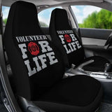 Volunteer For Life Firefighter Car Seat Covers 101211 - YourCarButBetter