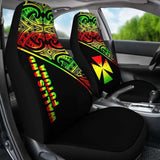 Wallis And Futuna Polynesian Car Seat Covers - Reggae Curve - 11 153908 - YourCarButBetter