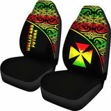 Wallis And Futuna Polynesian Car Seat Covers - Reggae Curve - 11 153908 - YourCarButBetter