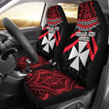 Wallis And Futuna Polynesian Car Seat Covers - Vibes Version 153908 - YourCarButBetter