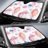 Watercolor Air Balloon Cloud Pattern Car Auto Sun Shades 460402 - YourCarButBetter
