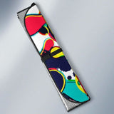 Watercolor Bowling Ball Pins Car Auto Sun Shades 460402 - YourCarButBetter