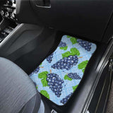 Watercolor Grape Pattern Front And Back Car Mats 174914 - YourCarButBetter
