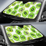 Watercolor Kiwi Pattern Car Auto Sun Shades 460402 - YourCarButBetter