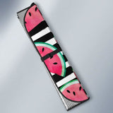 Watercolor Paint Textured Watermelon Pieces Car Auto Sun Shades 460402 - YourCarButBetter