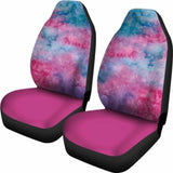 Watercolor Pink Car Seat Covers 174914 - YourCarButBetter