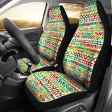 Watercolor Red Colorful Car Seat Cover 174510 - YourCarButBetter