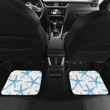 Watercolor Starfish Pattern Front And Back Car Mats 174914 - YourCarButBetter