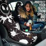 Watercolor Style Jack Skellington Car Seat Covers 210201 - YourCarButBetter