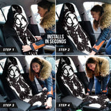 Watercolor Style Sally Car Seat Covers 210201 - YourCarButBetter