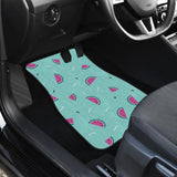Watercolor Watermelon Pattern Print Car Floor Mats 210507 - YourCarButBetter