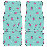Watercolor Watermelon Pattern Print Car Floor Mats 210507 - YourCarButBetter