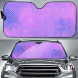 Watercolour Mermaid Scales in Purple and Blue Car Auto Sun Shades 212001 - YourCarButBetter