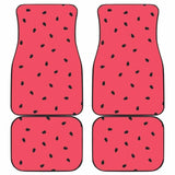Watermelon Texture Background Front And Back Car Mats 195016 - YourCarButBetter