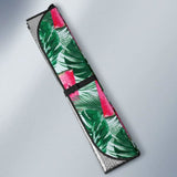 Watermelons Tropical Palm Leaves Pattern Car Auto Sun Shades 182102 - YourCarButBetter