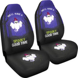 We’ll Have A Spooky Good Time Ghost For A Cute Ghost Car Seat Covers 211110 - YourCarButBetter