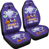 We’ll Have A Spooky Good Time Halloween Funny Moments Car Seat Covers 211110 - YourCarButBetter