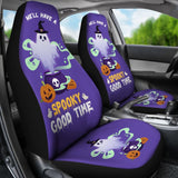 We’ll Have A Spooky Good Time Halloween Funny Moments Car Seat Covers 211110 - YourCarButBetter